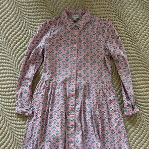 NWT J Crew Factory Block Print Dress, 0.